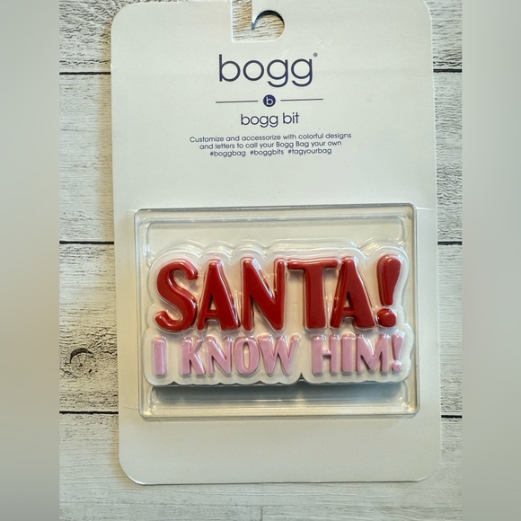 BOGG BIT SANTA I KNOW HIM  Accessories - Picture 1 of 1